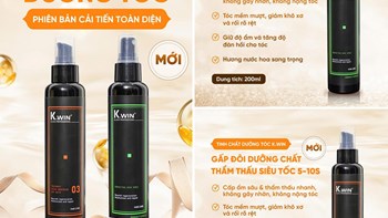 🌿 BỘ ĐÔI DƯỠNG TÓC K.WIN – PHIÊN BẢN CẢI TIẾN TOÀN DIỆN CHO MÁI TÓC BÓNG KHỎE 🌿