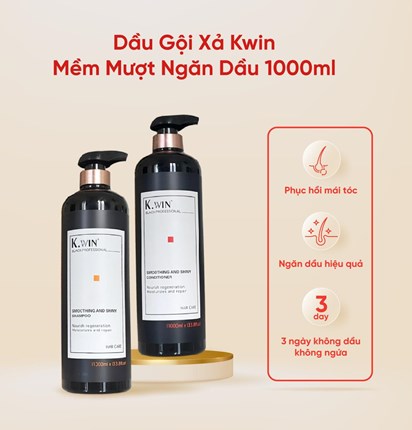 Dầu Gội - Xả K.Win Ngăn Gàu, Ngăn Dầu 1000ml