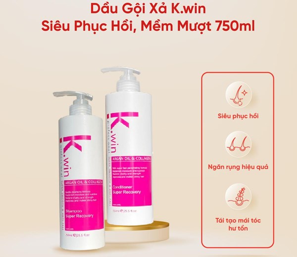Dầu Gội - Xả K.Win Bản Ngăn Gãy Rụng 