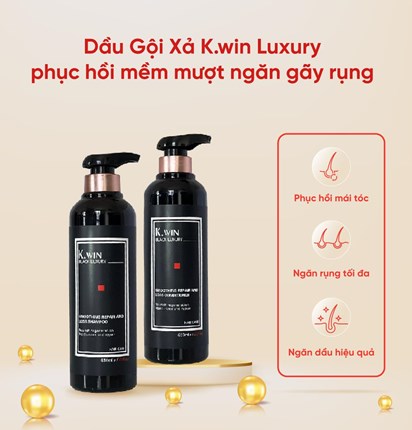 Dầu Gội - Xả K.win luxury Bản Cao Cấp 650ml