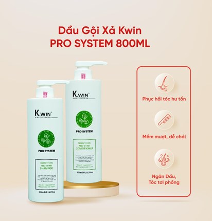 Dầu Gội - Xả K.win Pro system 800ml