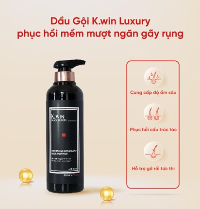Dầu Gội K.win Luxury Cao Cấp 650ml