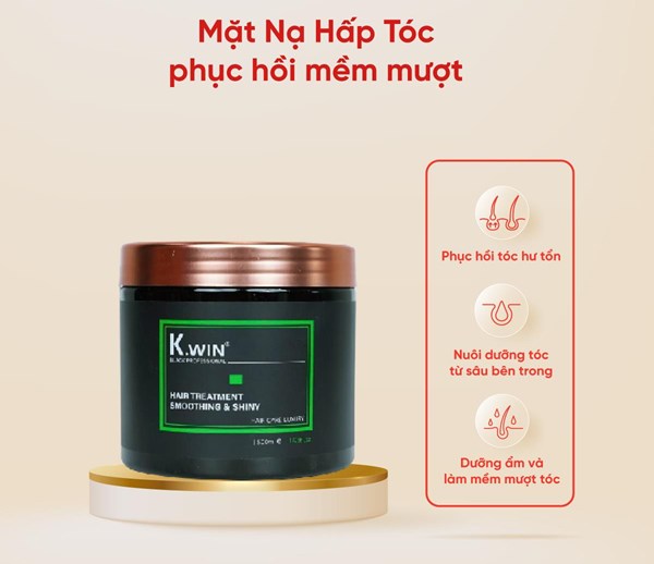 Hair treatment - Kem phục hồi dành cho tóc hư tổn nặng K.win 500ml
