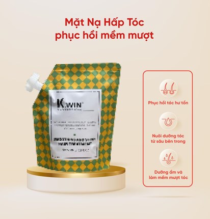Mặt nạ hấp ủ tóc K.win phục hồi mềm mượt 500ml 