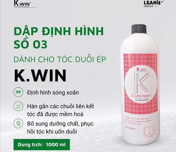 Thuốc Dập Định Hình Tóc Uốn 